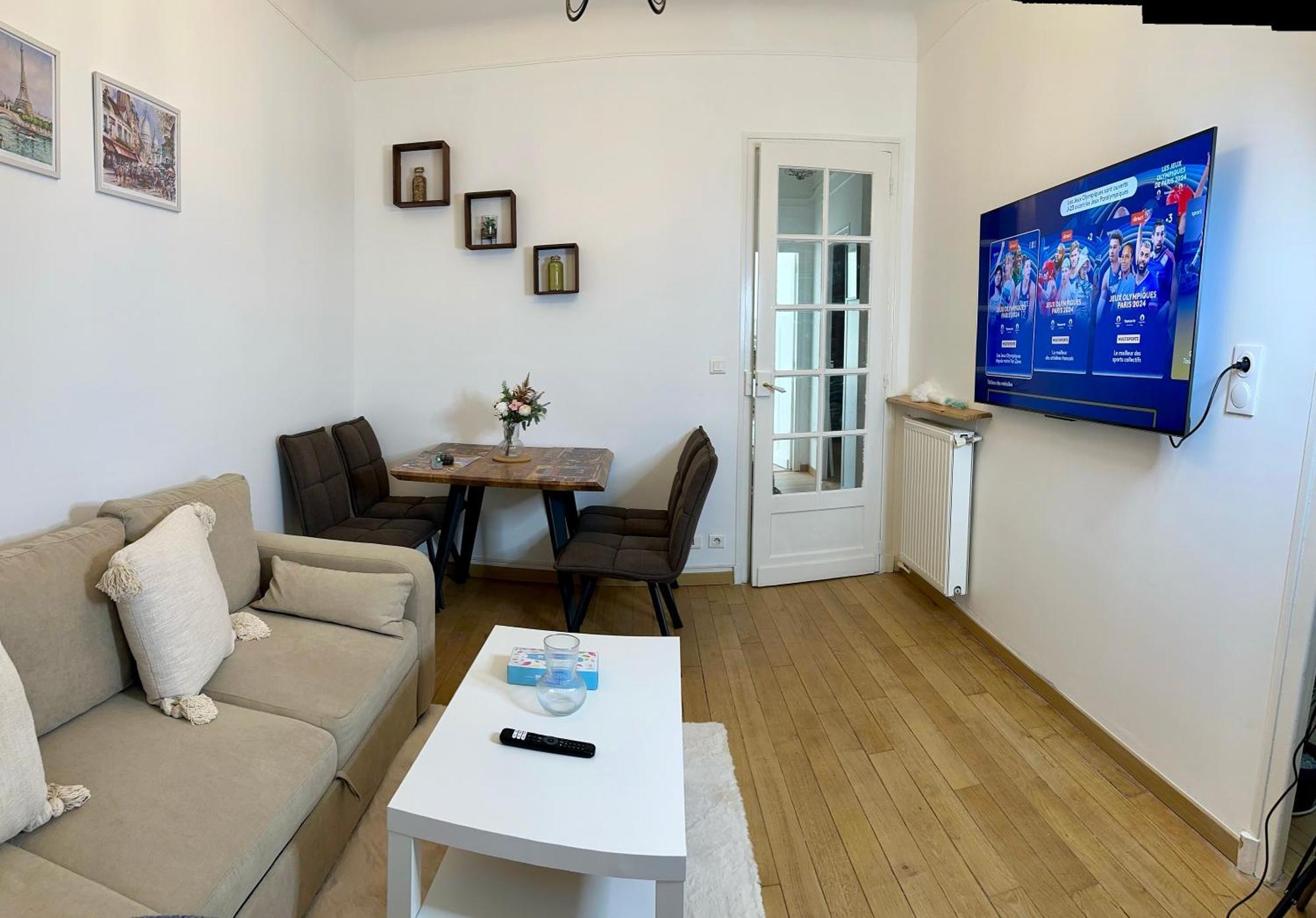 Appartement Moderne Entier Paris-Le Bourget Et Cdg Bagian luar foto